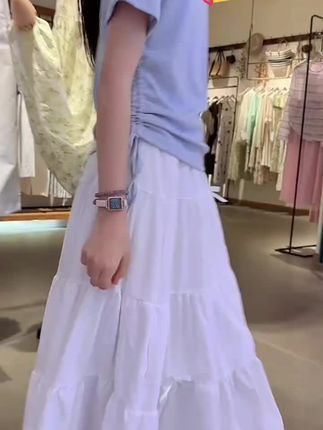 女童夏装套装2025新款洋气时髦中大童短袖女孩夏季连衣裙两件套潮#抖音小助手 #爆款热卖中 #万能的抖音 #套装穿搭