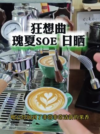 #咖啡教学 #咖啡拉花 #布粉器