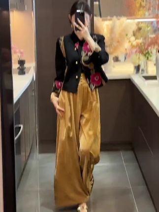 #早秋贵气感穿搭#新中式穿搭#高级感套装穿搭#一套好看的衣服让你不动声色的美