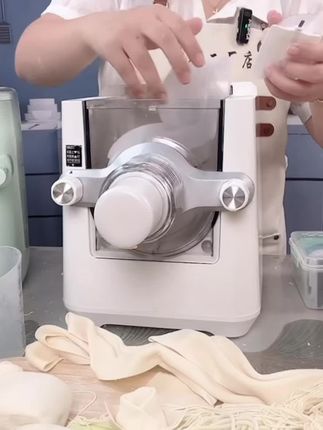 全自动和面揉面两用面条机饺子皮机小型家用多功能一体机压面机#多功能一体压面机 #多功能面条机 #好物推荐🔥