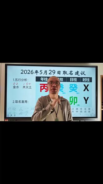 生辰八字起名取名:2026年5月29日出生的马宝宝起名用什么五行的字最好?#宝宝起名 #起名改名 #新生儿 #宝宝取名 #孕妈