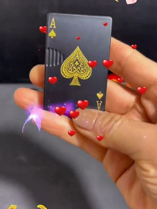 黑桃A造型打火机#网红打火机 #个性打火机 #创意打火机 #金属打火机 #男神标配