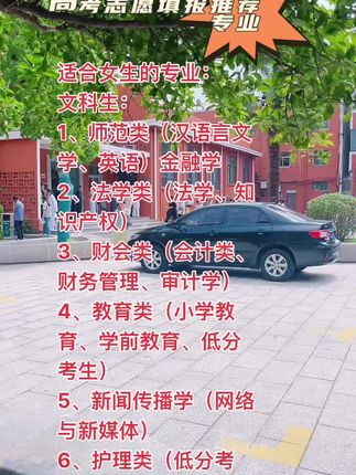 #上热门 #原创视频 #中考 #填志愿 适合女生选的专业,有没有你喜欢的呢@抖加🔥上热门🔥dou+🔥热点宝