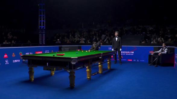 世界公开赛决赛塔猜亚打出147 #塔猜亚 #奥沙利文 #玉山公开赛 #147