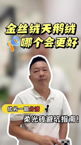 金丝绒和天鹅绒哪个更好呢? #瓷砖 #装修避坑 #瓷砖知识 #金丝绒 #天鹅绒