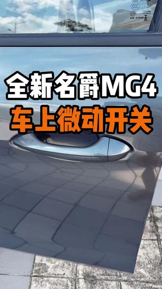 名爵MG4的门把手上都会有一个微动开关! 这个开关总共有四个好用的功能!不了解的MG4车主看过来!#名爵 #全新mg4 #名爵mg4 #每天一个用车知识 #用车知识