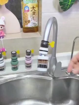 厨房必备!这款增压水龙头太牛了!洗澡洗菜再也不用担心水压不够了!超好用!