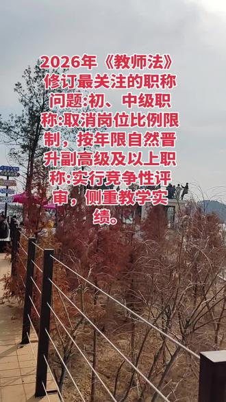 希望能实施。#教师#晋级#职称#教师法