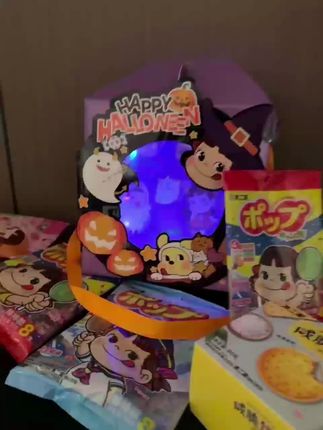 【不二家官方旗舰店】万圣节奇趣DIY礼盒,限定饼干棒棒糖口味,马上万圣节啦!好吃又好玩的不二家万圣节皮影礼盒,快给安排上#万圣节 #万圣节礼物 #不给糖就捣蛋 #万圣节的正确打开方式 #不二家