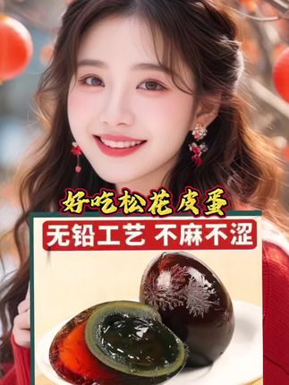 无铅爆浆松花蛋到手16枚 赶紧冲!好吃又划算!#松花皮蛋 #溏心蛋 #皮蛋 #土鸭松花蛋 #变蛋