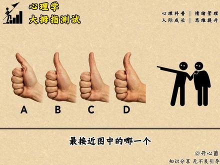 心理学测试23| 你的大拇指是哪种类型,藏着你的性格#心理测试#心理学知识#性格测试 #大拇指 #心理学