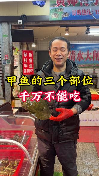 甲鱼的三个部位千万不能吃#吃甲鱼 #甲鱼批发 #野生甲鱼#老甲鱼 #武汉同城