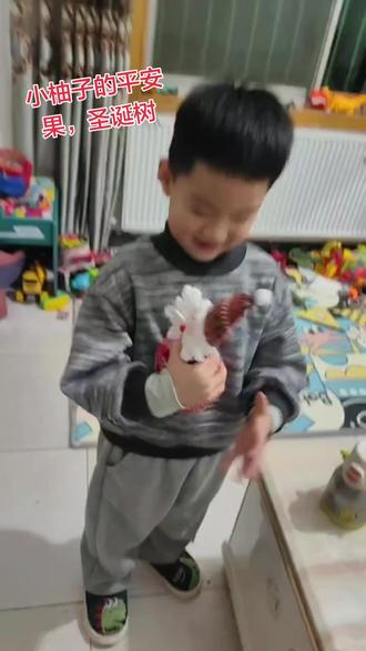 平安夜,圣诞快乐,我最爱的小柚子,#圣诞节 #天真无邪的童年