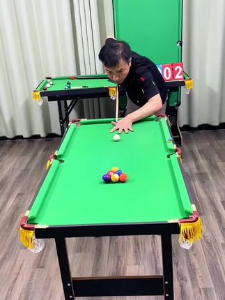 暑假娱乐好帮手#让孩子远离手机 #儿童台球桌 #家用台球桌