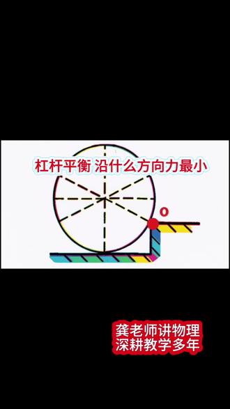 #热门 #初中物理#物理中考总复习#
杠杆 平衡 最小动力 有点难