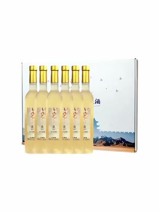 紫轩威代尔 11°甜型白葡萄酒 冰酒500mL#白葡萄酒 #葡萄酒 #好喝不贵 #冰酒 #爆款热卖中