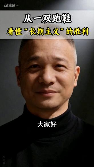 从一双跑鞋看懂“长期主义”的胜利