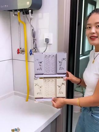 免打孔刀架筷子筒#壁挂筷子筒 #强烈推荐 #美观实用 #厨房好物