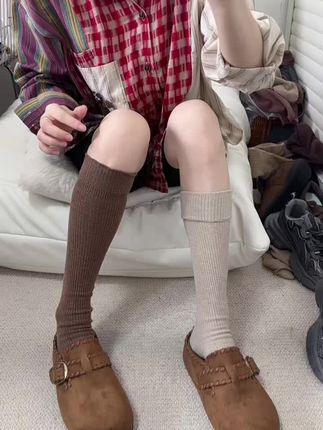 #袜子 #小腿袜 #堆堆袜 #长筒袜 #长袜