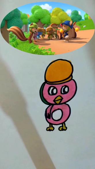 萌鸡小队简笔画#简笔画 #创意儿童画 #动画