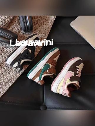 #鞋子 亲子鞋春秋女童男童百搭软底皮面低帮儿童儿童板鞋#板鞋#儿童鞋#低帮鞋 #亲子鞋