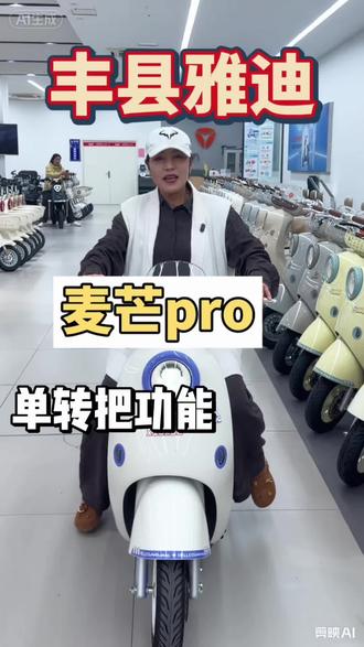 麦芒pro单转把功能#还有这种操作 #雅迪#雅迪麦芒pto#雅迪冠能系列