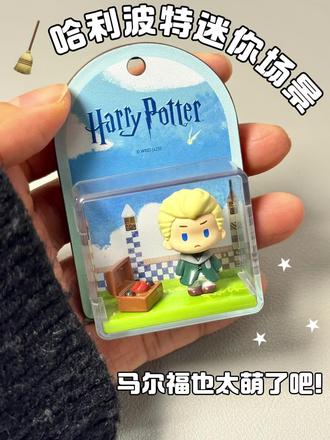 手心里的哈利波特微缩场景!萌之萌之!#哈利波特 #盲盒 #微缩场景 #迷你 #萌物