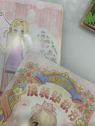 #换装贴纸#公主换装贴纸#益智玩具#贴纸#专注力