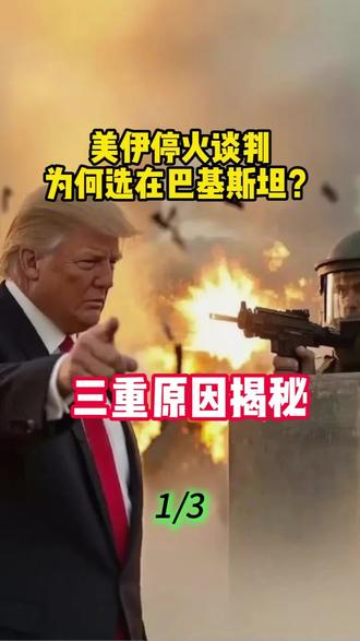 美伊停火谈判为何选在巴基斯坦?三重原因揭秘 美伊停火谈判为何选在巴基斯坦?三重原因揭秘