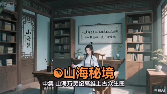 没人敢说的山海秘境真相,藏在汉字里!#玄幻 #山海秘境 #东方智慧 #认知觉醒