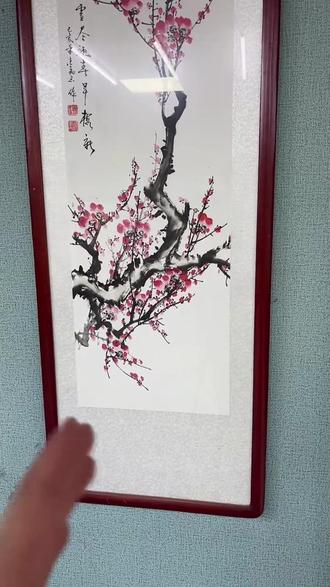 小八尺手绘《沁园春雪》卷轴书法太绝了!
