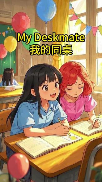 Day50|我的同桌|每日英语 万能句型:
1.My deskmate is a nice girl. Her name is Lily. She is tall and has long black hair. (介绍她的性格+名字+样子:我的同桌是一个很好的女孩。她的名字叫莉莉。她个子很高,有一头长长的黑发。)
2. Lily is very friendly.3. She always smiles and helps me with my homework.(解释为什么她很友好:她总是面带微笑,还帮助我做作业。)
3.She likes to read books and draw pictures. (描述她的兴趣爱好:她喜欢看书和画画。)
4.She is also good at sports.(描述她的特长:她还很擅长运动。)
5. I like my deskmate very much.(表达对同桌的喜欢:我非常喜欢我的同桌。)
#每日英语 #英语作文 #英语学习 #我的同桌