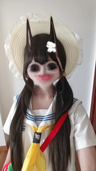 os:蓝三本好可爱 #水手服 #蓝三本