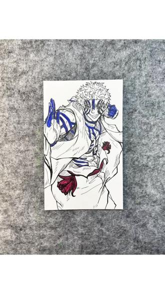 我要变强,强到可以保护一切!
#鬼灭之刃 #上弦之三 #手绘日常