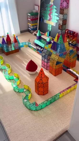 电动小火车 会跑的复兴号来啦! #儿童 #仿真列车 #轨道 #宝宝 #亲子互动