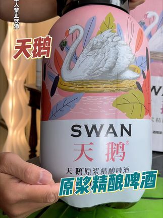 啤酒就得喝这种大桶的才过瘾,酒花绵密细腻,口感醇厚,好喝不上头,露营聚餐一桶就够了#天鹅精酿啤酒#啤酒#天鹅煤气罐啤酒#精酿啤酒