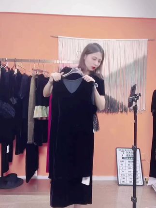 #直播高光 南油高端连衣裙孤品扣号