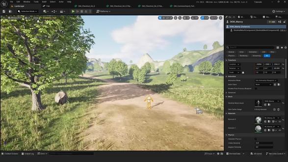 UE5中的植被优化#虚幻引擎5 #UE5