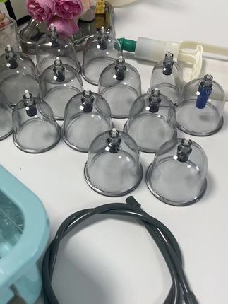倍舒赞气罐真空拔罐器家用套装去湿气抽气非玻璃中医专用工具收纳