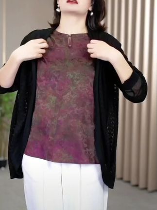 #妈妈装 #显瘦穿搭 #穿出自己的风格 #谁用谁好看 #新款上新