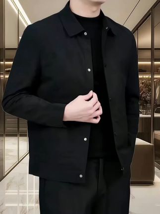 男士休闲百搭夹克外套 ##品质男装##简约大气##只做高品质 ##外套穿搭 ##男士穿搭#@DOU+上热门