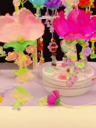 牡丹花 挂件 手工DIY材料包#手工花材料包 #牡丹花推荐#牡丹花材料包#牡丹花材料包#牡丹花教程