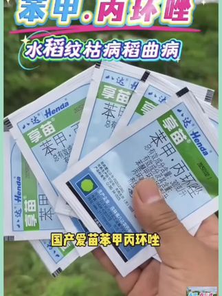苯甲丙环唑,水稻稻曲病纹枯病大豆的锈病玉米大小斑病#水稻种植#三农种植#分享农业知识帮农民增产增收