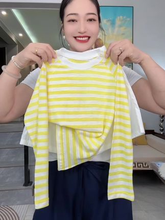 女童高品质轻薄舒服的防晒套装,显白又干净#防晒衣穿搭 #女童套装 #面料柔软舒适