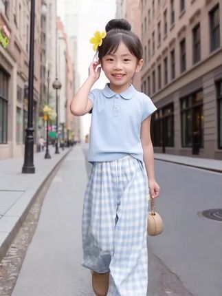 家里有小公主的一定要买这套女童夏季休闲套装,它是今年的流行款,真的太漂亮了!polo领设计不仅时尚还很洋气,穿上它让你的孩子成为小区里的焦点。面料柔软舒适,透气性也很好,孩子穿着不会觉得热,特别适合夏天去穿,这么好看的休闲套装,赶紧给你家宝贝安排上吧!
