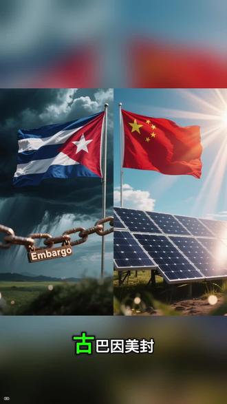 古巴因美封锁陷能源危机中国援建太阳能升级电力系统 美国《华盛顿邮报》3月17日刊文指出,特朗普政府对这个加勒比岛国实施事实上的石油封锁,使其陷入数十年来最严重的能源危机,而中国正助力古巴加速抢占太阳能可再生能源的先机。#A股 #天阳能 #光伏发电 #新能源