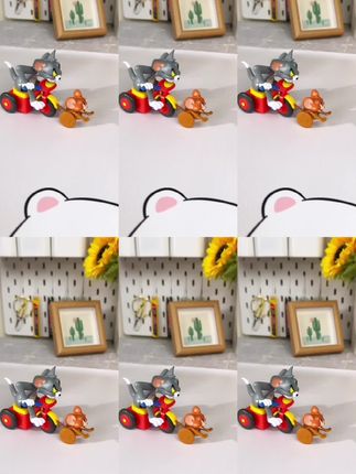 会动的猫和老鼠盲盒,太有意思了!喜欢的闭眼入#猫和老鼠 #盲盒 #潮玩#好物分享#好物安利