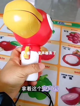 大嘴小鸟变声器可录音变声小喇叭儿童话筒扩音器男孩女孩玩具#儿童益智玩具 #益智玩具 #儿童益智玩具 #益智玩具 #益智玩具