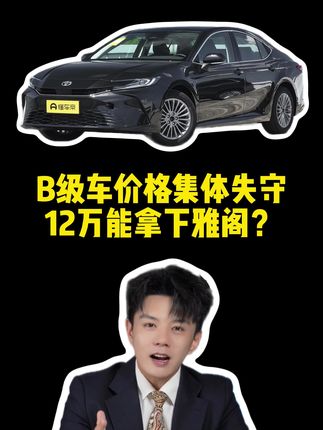 B级车的天塌了?价格完全绷不住了?#懂车帝尖货星期天  #懂车帝人人补一万 #帕萨特 #雅阁 #凯美瑞