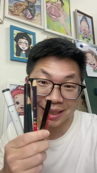 零基础画肖像漫画必看,用什么工具画起来更爽#创作者中心 #创作灵感 #画画 #画画工具 #1618成长奖学金